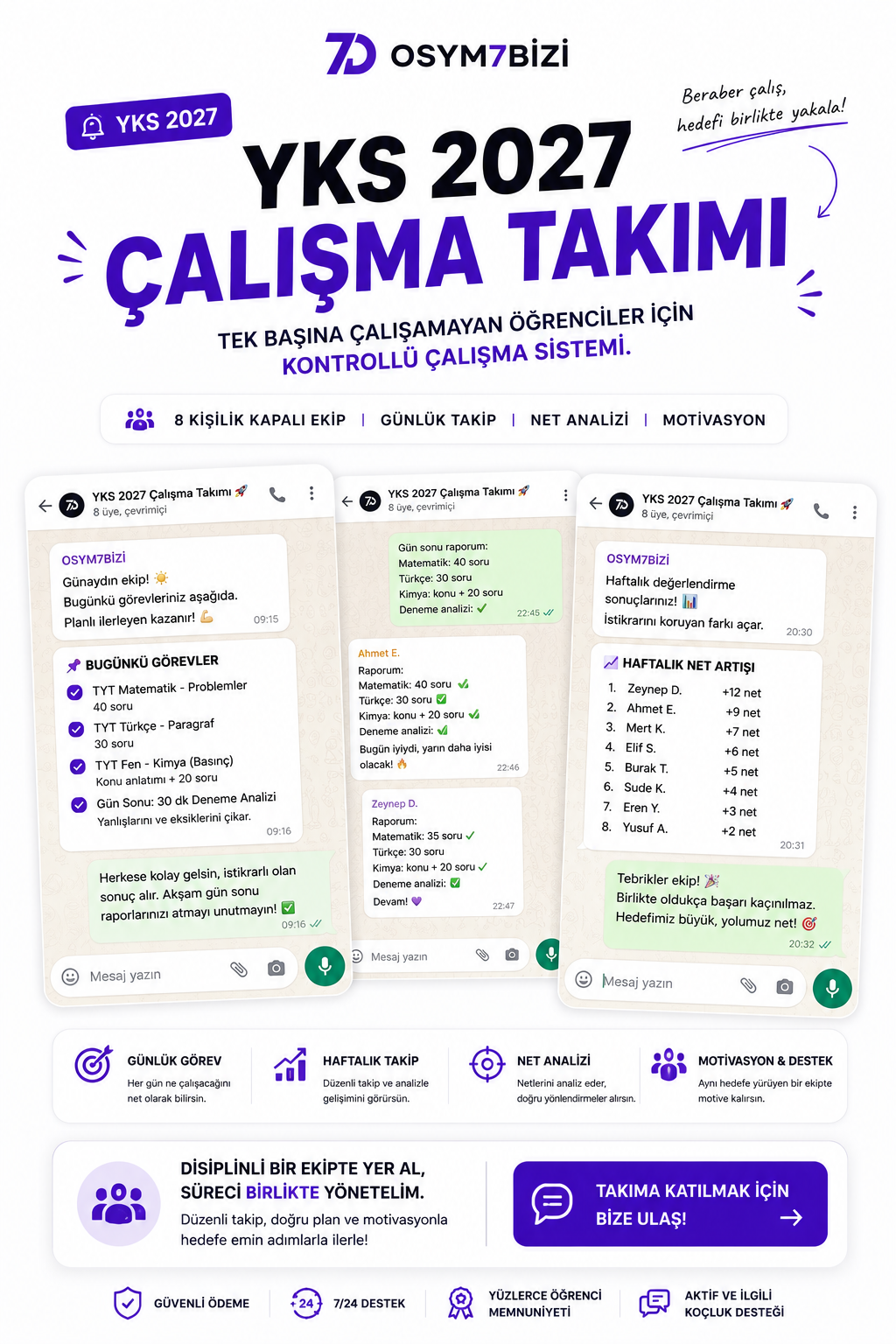 YKS 2027 Çalışma Takımı